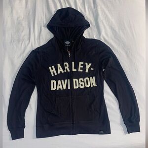 Women’s Harley Davidson zip up hoodie